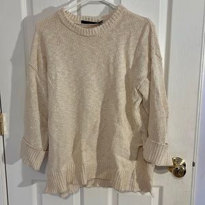 Jenni Kayne cotton oversize boyfriend sweater